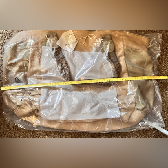 Free People Waverly Weekender Tote Bag ⭐️Canvas Leather⭐️ NWT🔖 - Picture 6 of 6